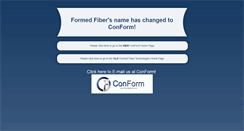 Desktop Screenshot of formedfiber.com
