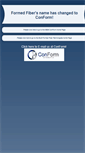 Mobile Screenshot of formedfiber.com